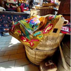 Vintage traditional Serbian objects