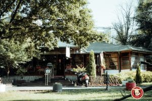 View of the restaurant recommend for roast for Easter in Belgrade