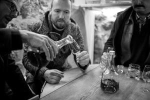People tasting rakija explained in Walking Belgrade's blog